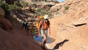 Hiking in Bluff Utah Canyons