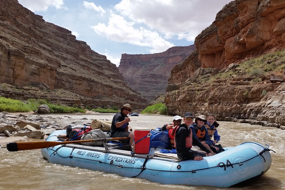 River rafting on the San Juan River with Wild Rivers Expeditions