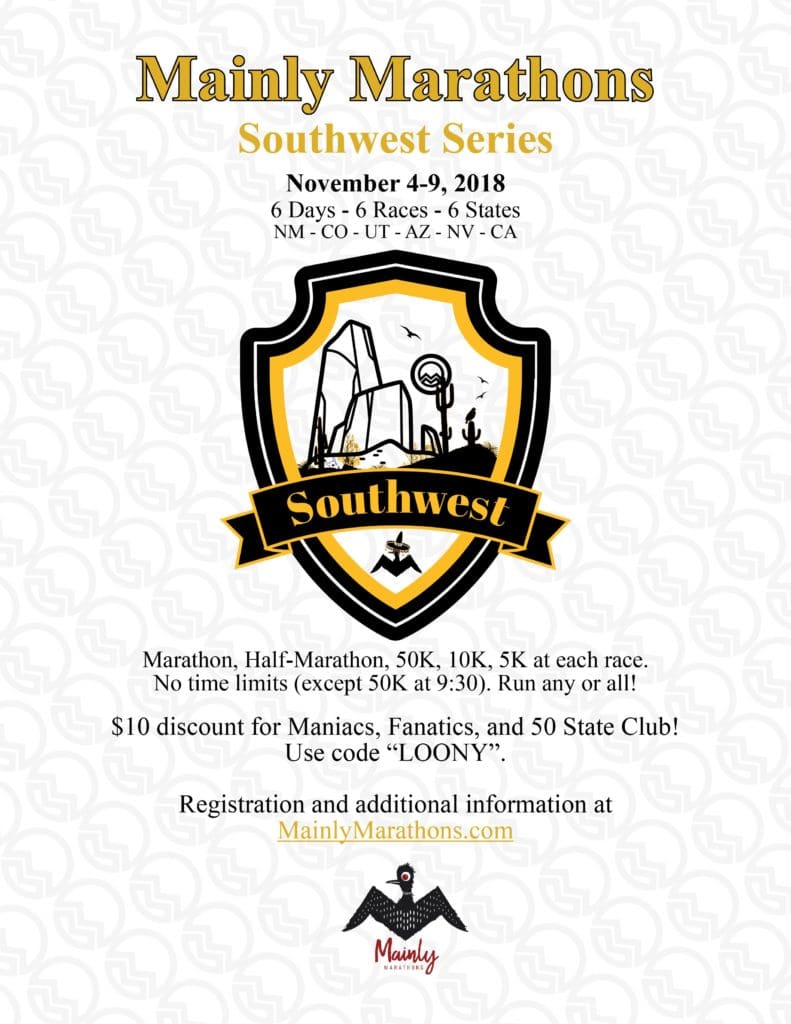 Mainly Marathons Southwest Series Flyer