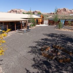 Outdoor area at Bears Ears Education Center