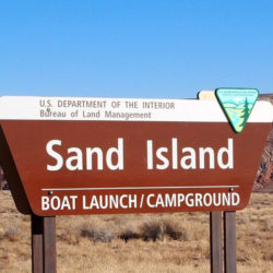 Sand Island Sign