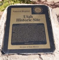 National Register of Historic Places Plaque for St Christopher's Mission