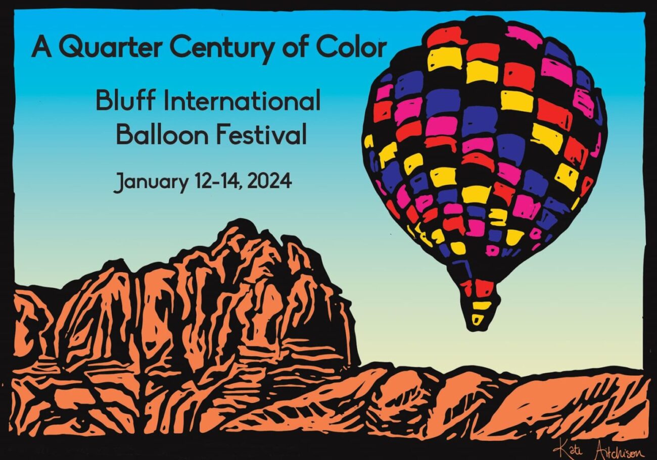 2024 Bluff Balloon Festival Graphic