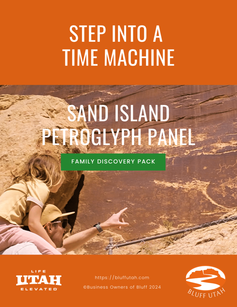 Sand Island Petroglyph Panel_Family Discovery Pack-Cover